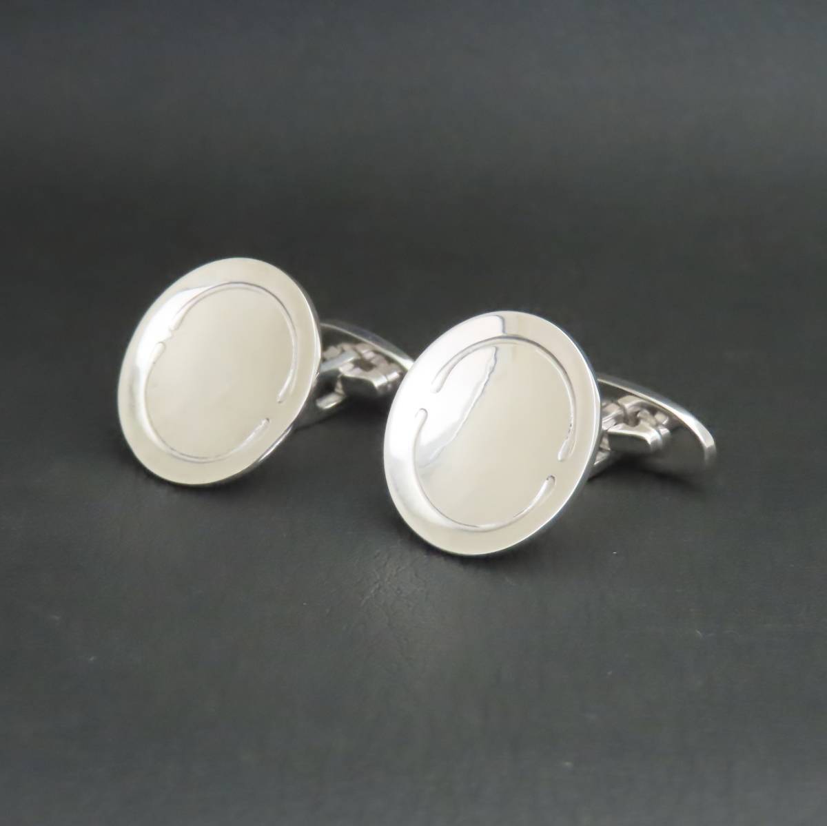 新品同様 美品 GEORG JENSEN ジョージジェンセン カフス シルバー925 15.7g_画像2