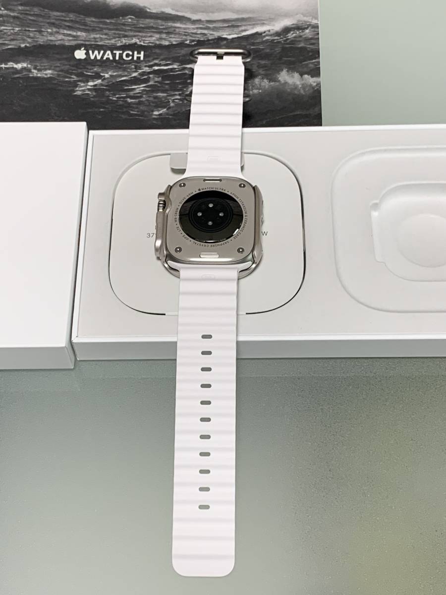 AppleWatch ULTRA 49㎜チタニウム ミッドナイトオーシャンバンド-