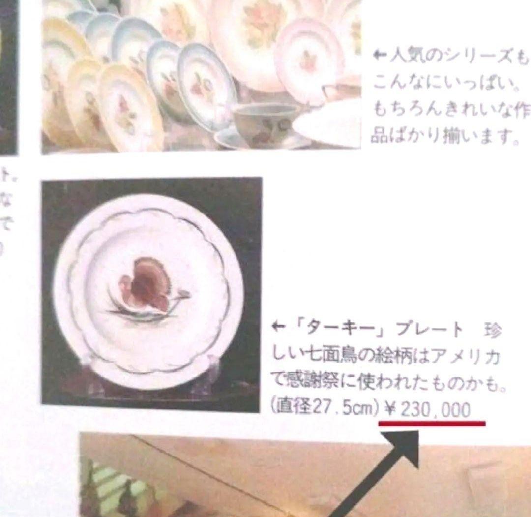 超美品、スージークーパー「七面鳥(ターキー)」ディナープレート」大皿２７cm