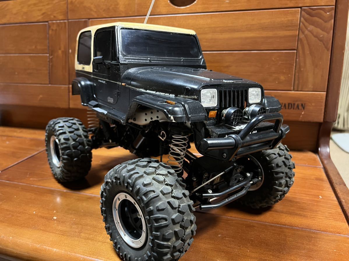 Yahoo!オークション - 動作確認済 1/10 ジープ ラングラー YJ CR Yahoo!オークション - 動作確認済 1/10 ジープ ラングラー YJ CR