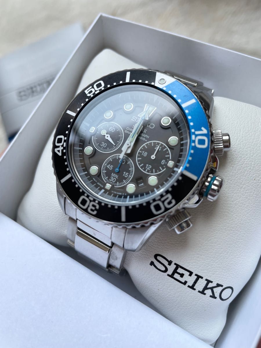 SEIKO PROSPEX / ダイバーズ / 200m / SSC017 / ソーラー / 逆 SEIKO PROSPEX / ダイバーズ / 200m / SSC017 / ソーラー / 逆