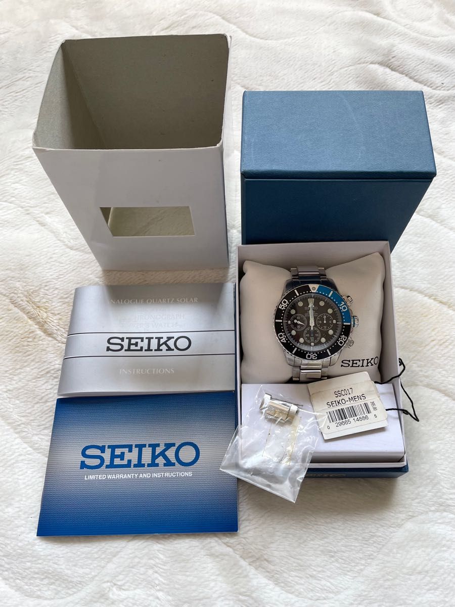 SEIKO PROSPEX / ダイバーズ / 200m / SSC017 / ソーラー / 逆 SEIKO PROSPEX / ダイバーズ / 200m / SSC017 / ソーラー / 逆