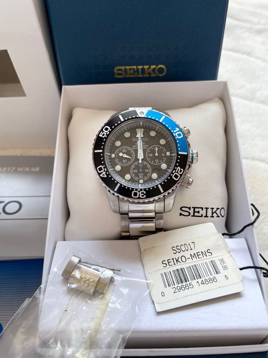 SEIKO PROSPEX / ダイバーズ / 200m / SSC017 / ソーラー / 逆 SEIKO PROSPEX / ダイバーズ / 200m / SSC017 / ソーラー / 逆