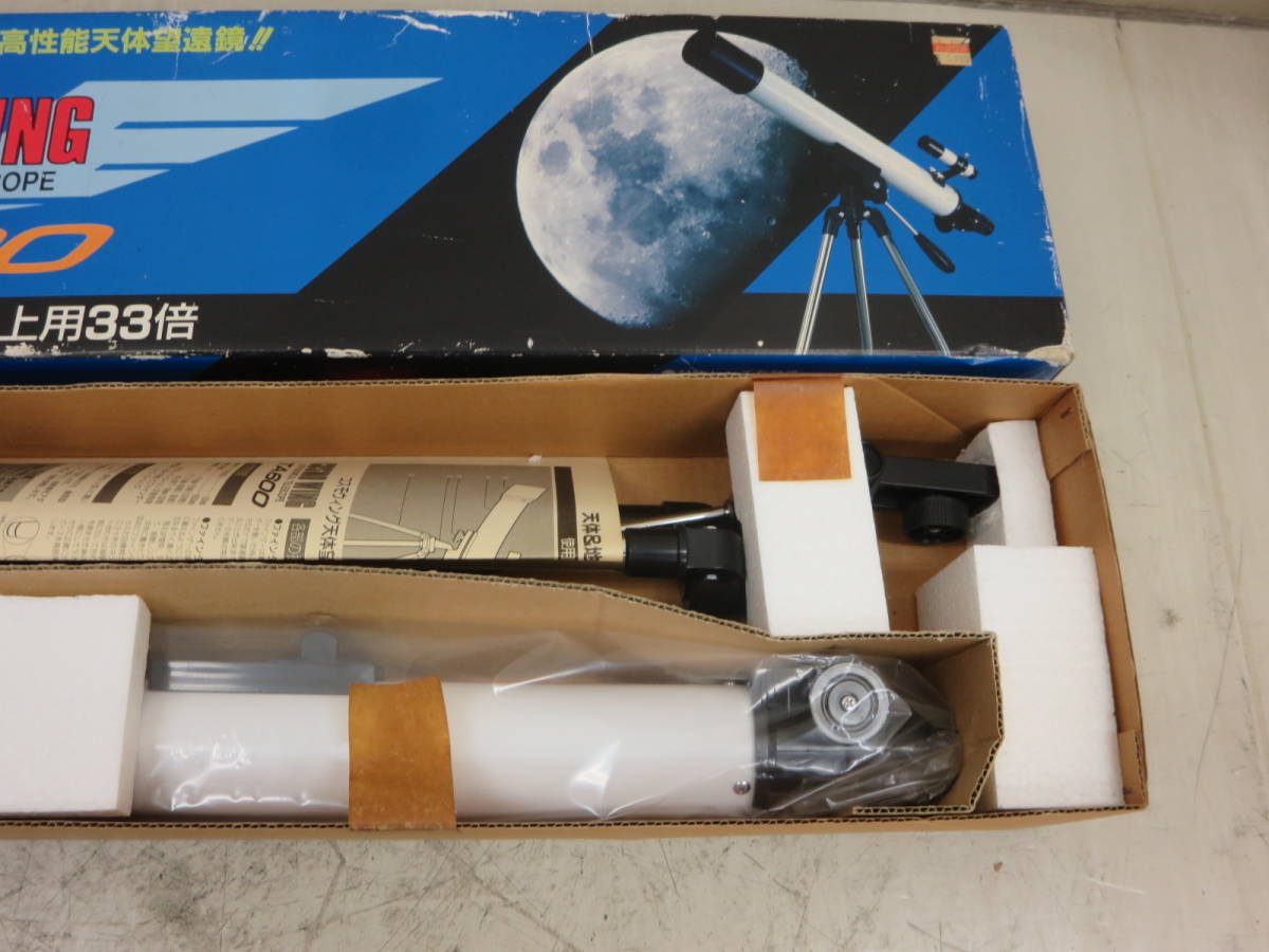 unused goods Kenko Cosmo Wing heaven body telescope TA600 @0515-66
