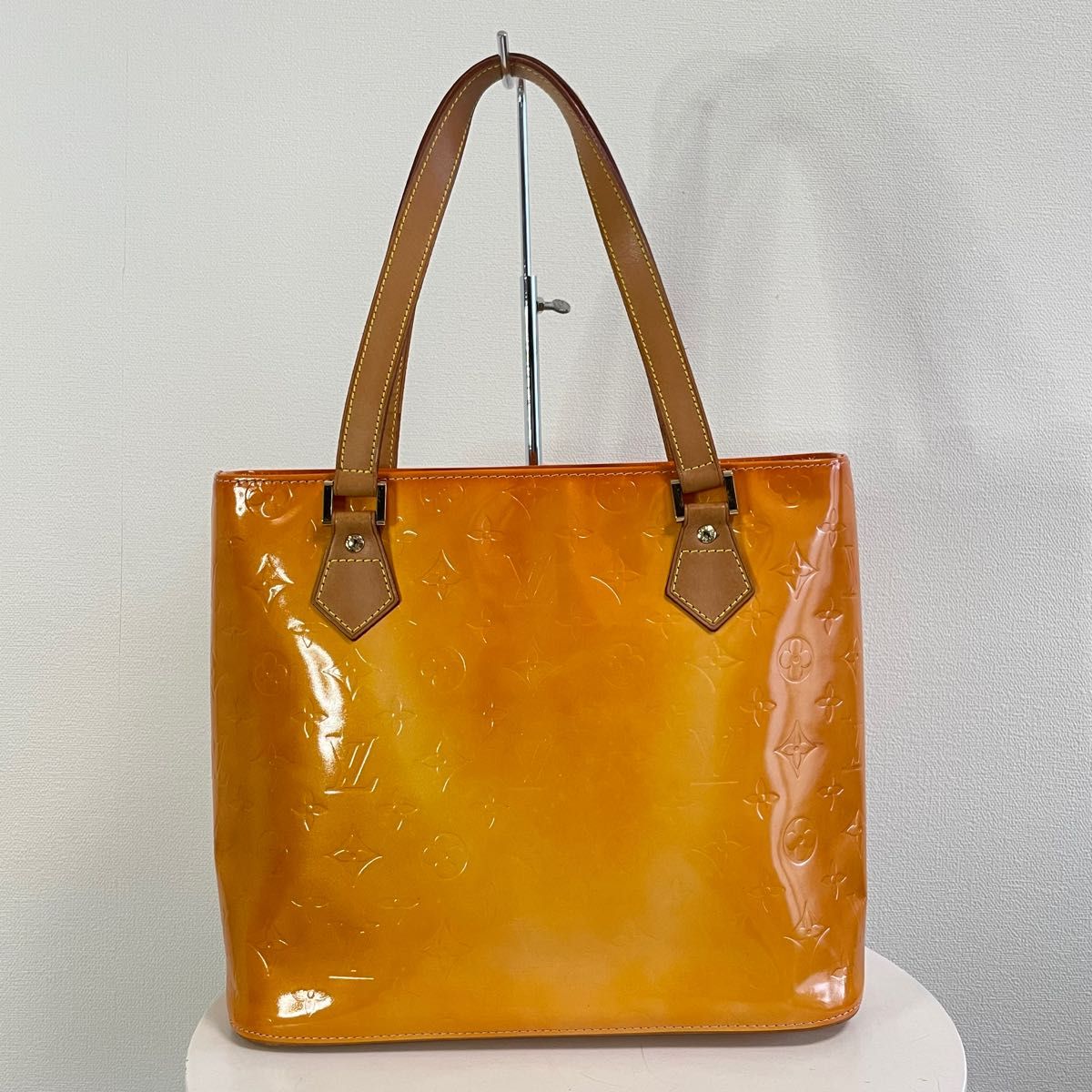 美品 ルイヴィトン ヒューストン ハンドバッグ ヴェルニ LW1929 美品 ルイヴィトン ヒューストン ハンドバッグ ヴェルニ LW1929