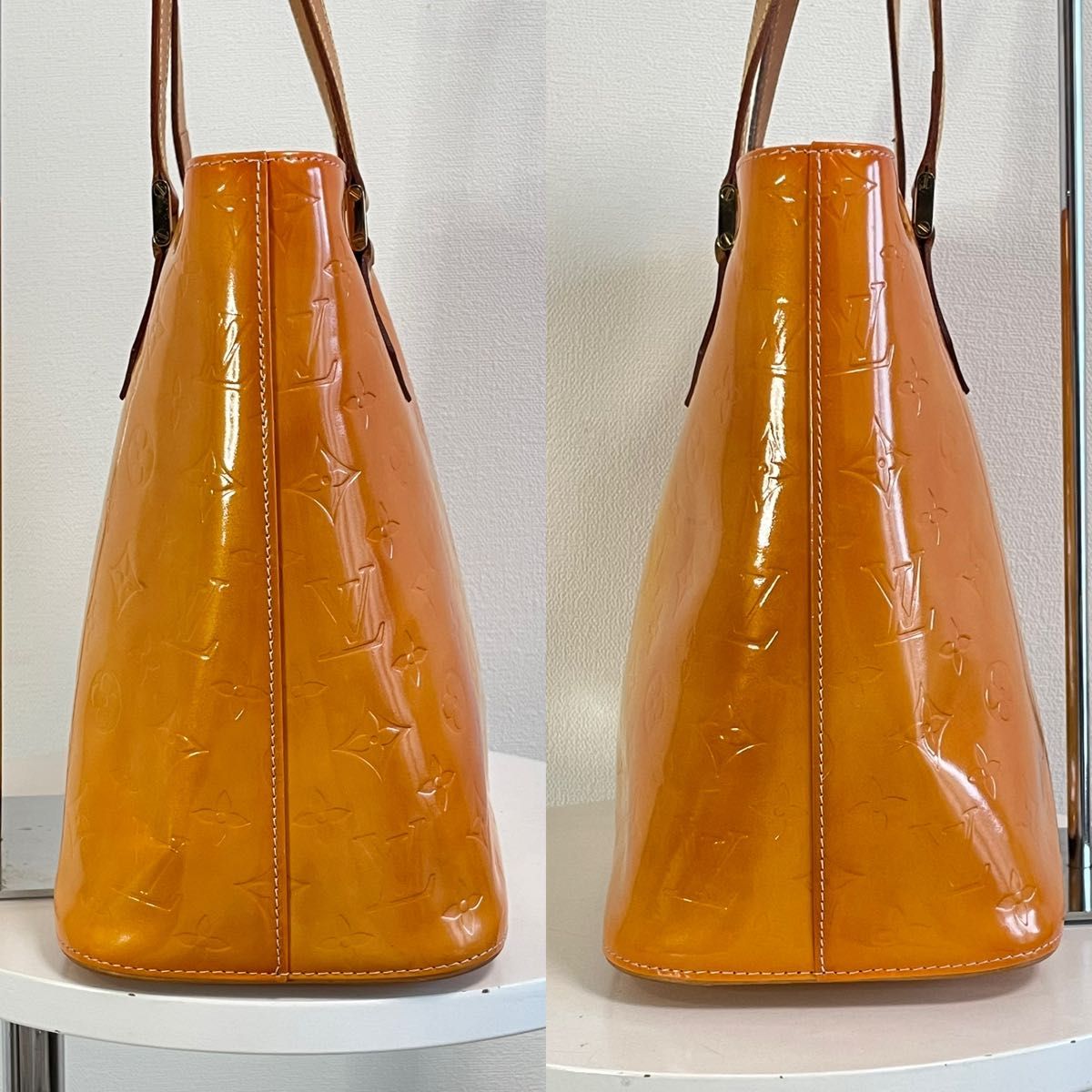 美品 ルイヴィトン ヒューストン ハンドバッグ ヴェルニ LW1929 美品 ルイヴィトン ヒューストン ハンドバッグ ヴェルニ LW1929