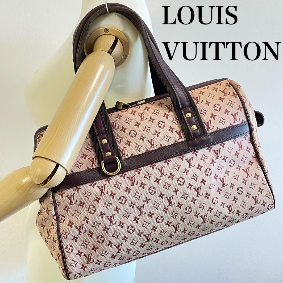 □美品□LOUIS VUITTON ルイヴィトン ジョセフィーヌ ハンドバッグ