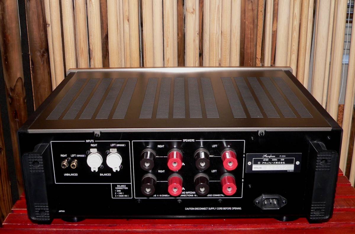 ☆ Accuphase / アキュフェーズ / ステレオパワーアンプ / P-350 ☆ Accuphase / アキュフェーズ / ステレオパワーアンプ / P-350