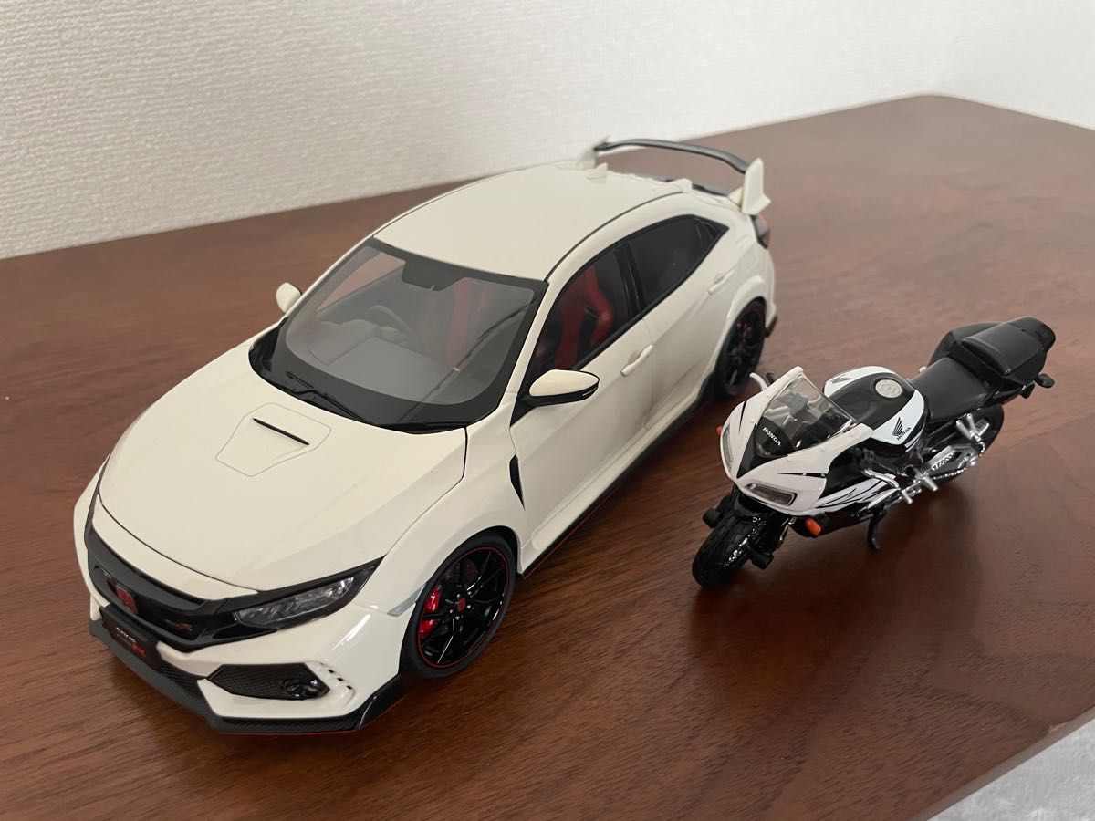 1/18 ジオラマ シビックTYPE R etc