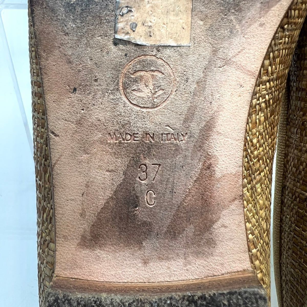 CHANEL シャネル バレエシューズ フラットシューズ ココシャネル 37