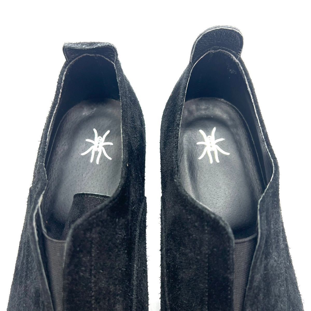 Tomo&co トモアンドシーオー　ドレスシューズ　革靴　スエード　9 27cm メンズ　靴　シューズ　ブラック　黒_画像6