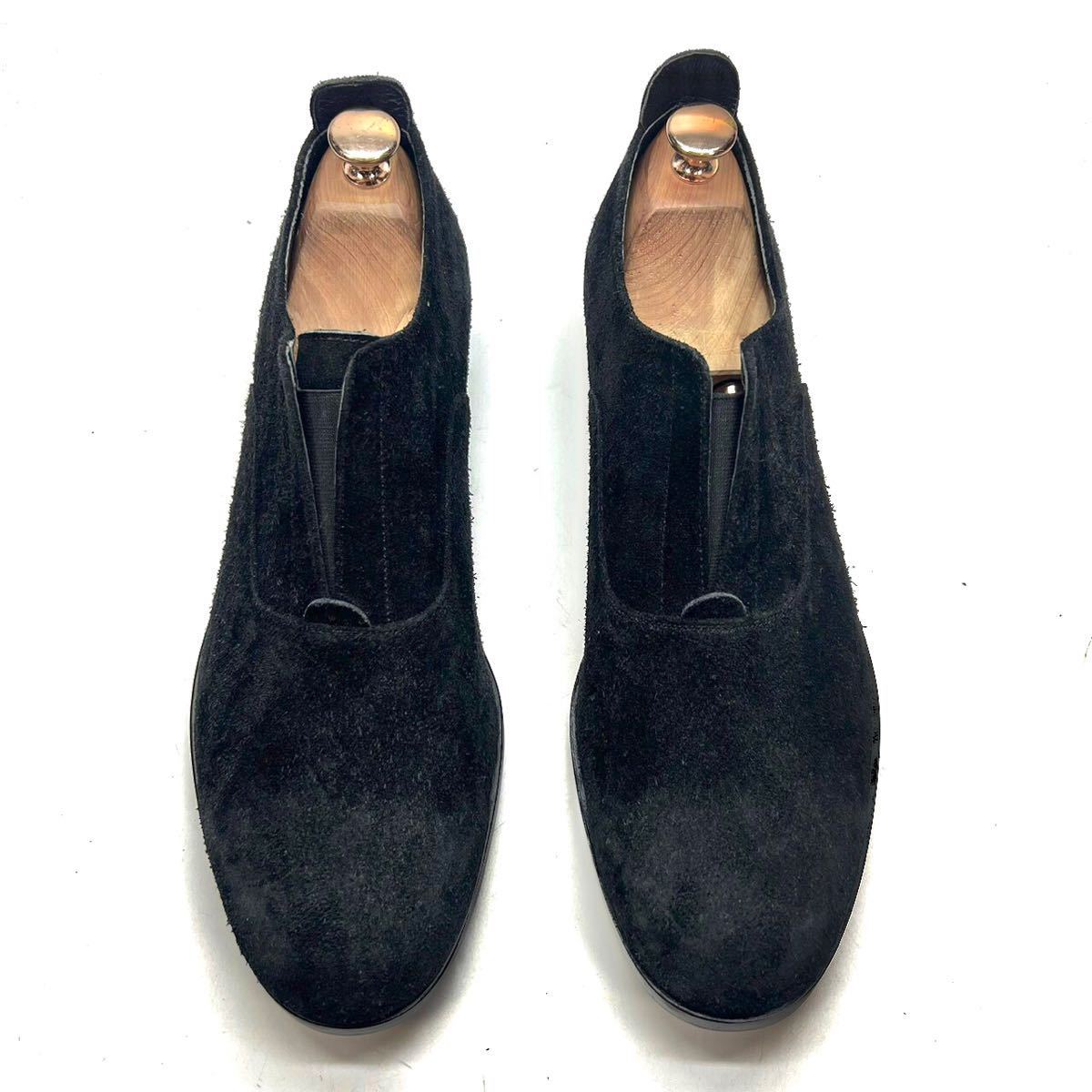 Tomo&co トモアンドシーオー　ドレスシューズ　革靴　スエード　9 27cm メンズ　靴　シューズ　ブラック　黒_画像2
