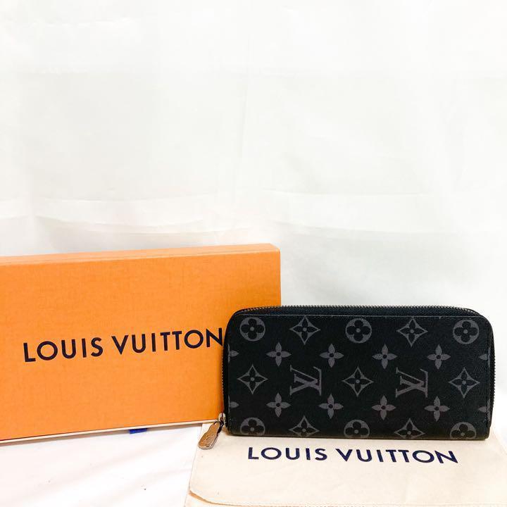 ルイ ヴィトン モノグラム エクリプス ジッピー ヴェルティカル 財布