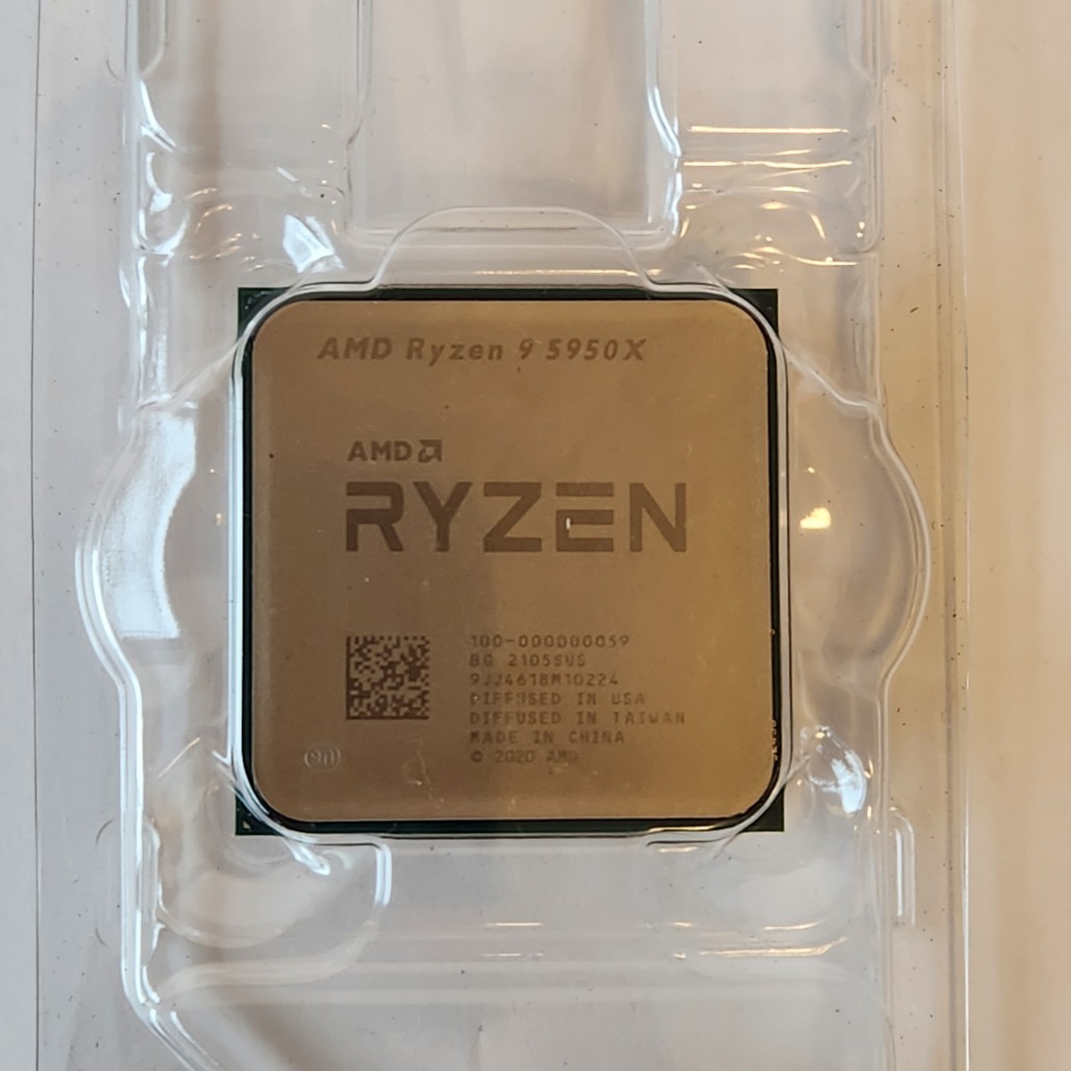 正規品 AMD Ryzen 9 5950X BOX AM4 動作確認済 送料無料！