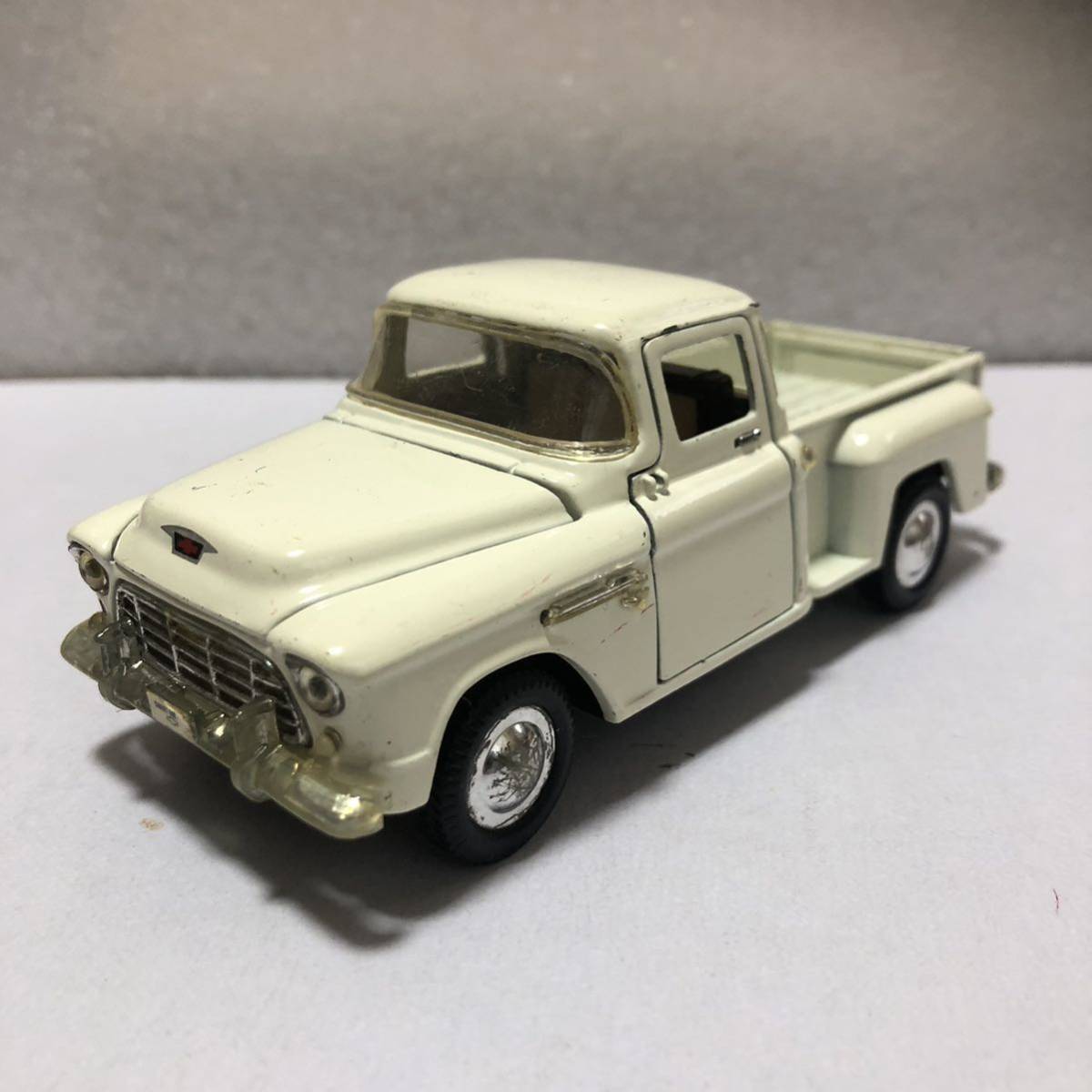 レア絶版希少！ＳＳ／サニーサイド！1955 CHEVY STEP SIDE！ダイキャストミニカー！３台セット！当時物！ジャンク品！_画像5