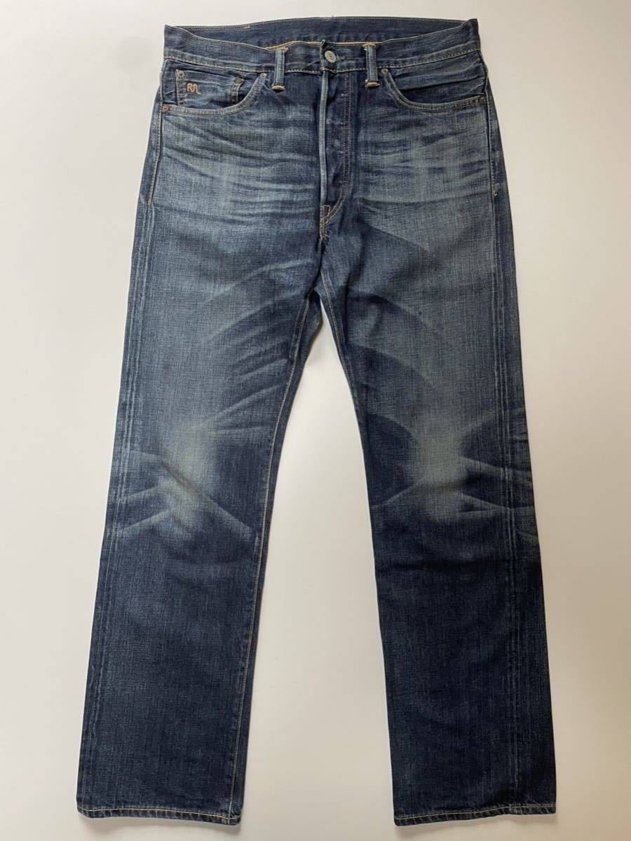 RRL “Straight Leg Still Water Wash” 31 32 デニム パンツ ストレート レグ ヴィンテージ Ralph Lauren_画像5