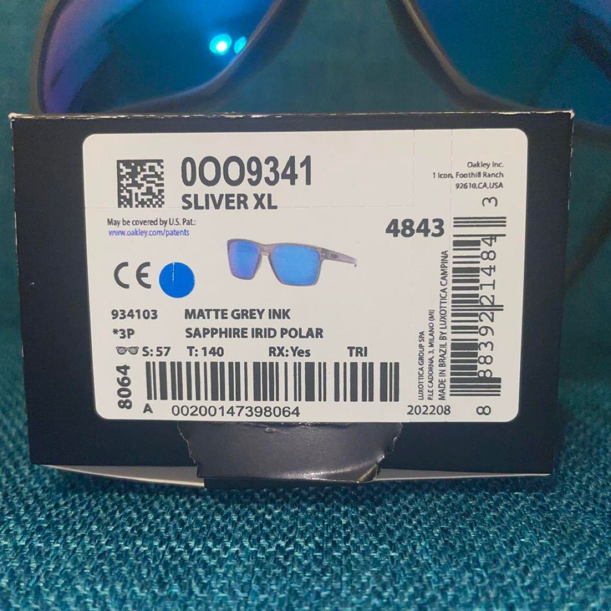 OAKLEY オークリー　SLIVER 偏光サングラス　夏　