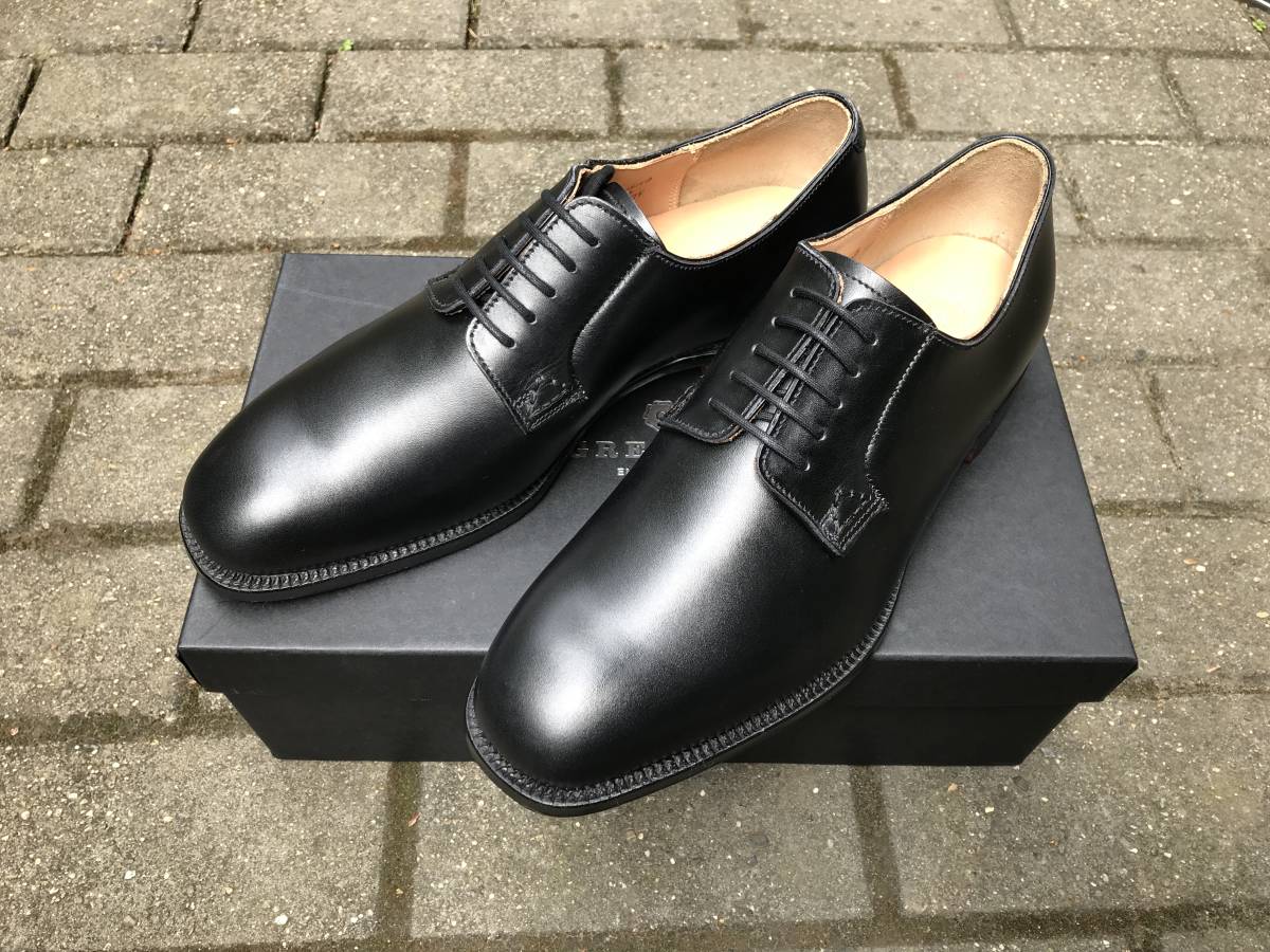 GRENSON WINCHESTER 7F プレーントゥダービーシューズ　外羽根