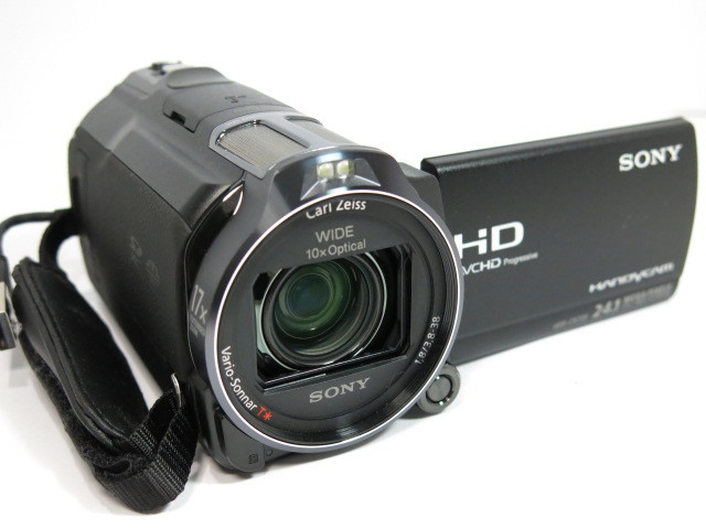 美品 】SONY HDR-CX720V 空間光学手振補正 ソニー ビデオカメラ [管