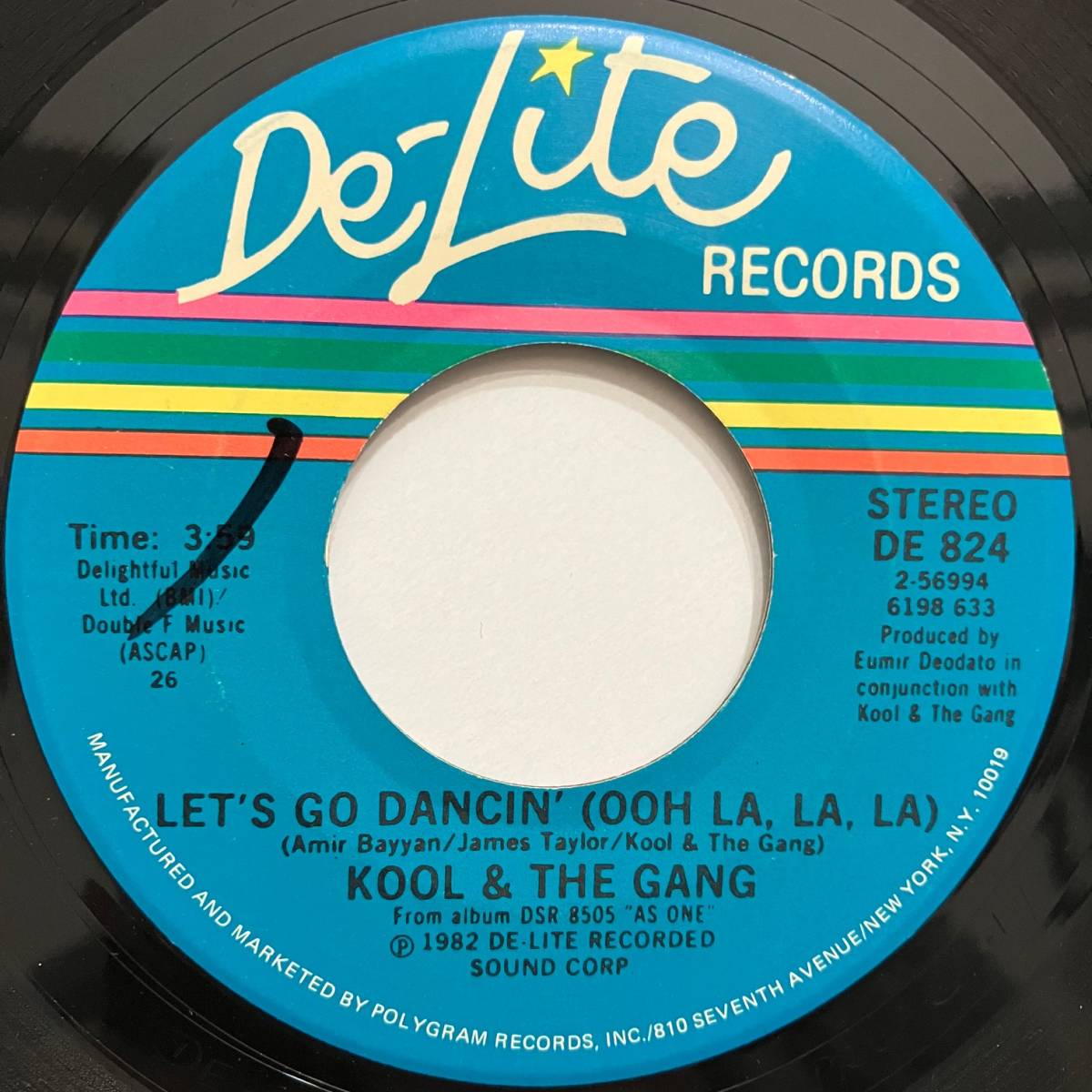 7” ★ Kool & The Gang - Be My Lady / Let's Go Dancin' (Ooh La, La, La) ★ レコード アナログ ダンクラ ディスコ muro kiyo kocoの画像2