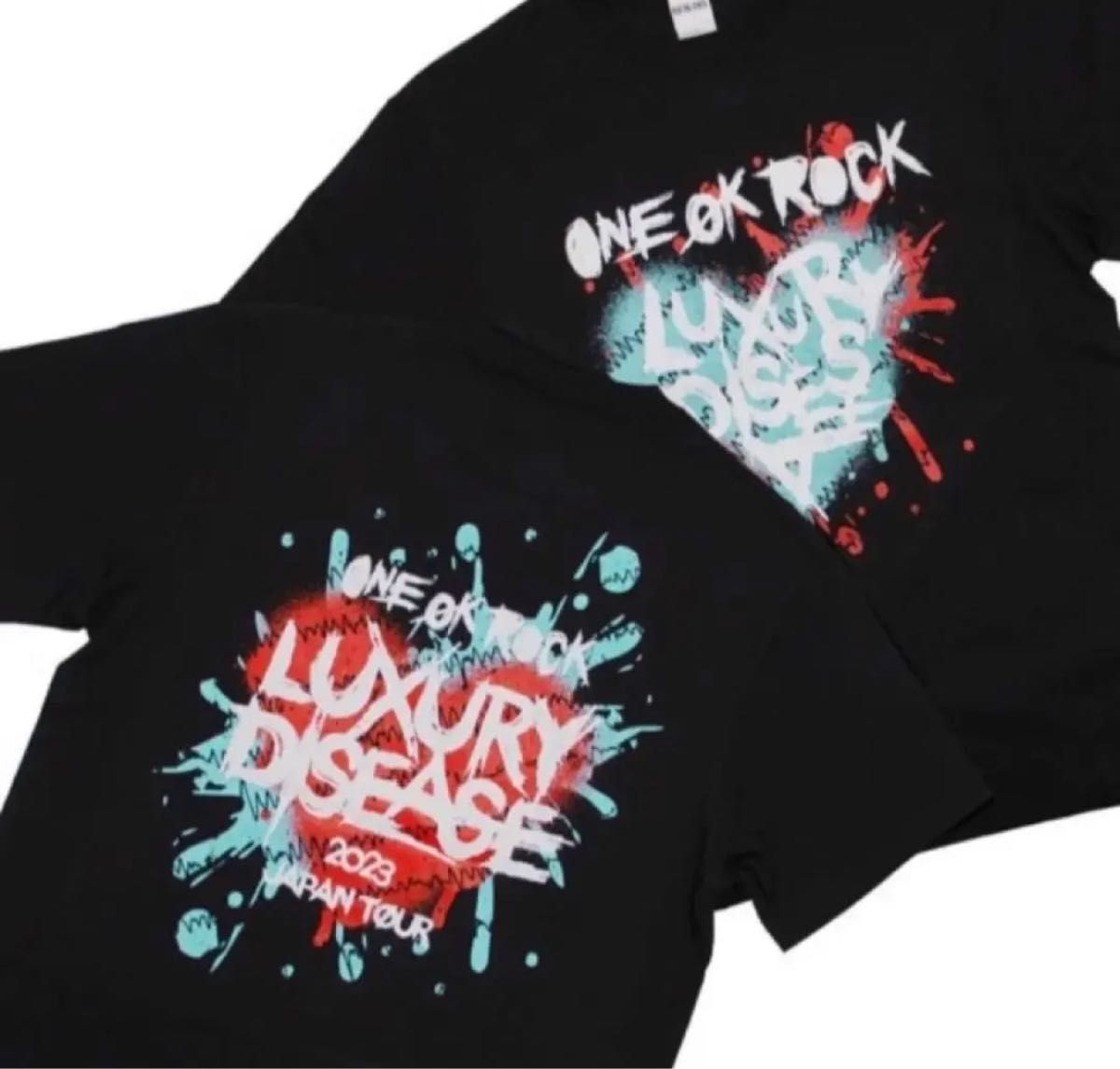 ONE OK ROCK LUXURY DISEASE DOME Tシャツ-D ハート Lサイズ