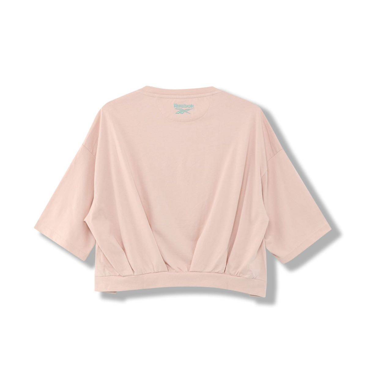 Reebok クラシックス FTRS クロップド Tシャツ [Classics FTRS Cropped Tee] リーボック ピンクベージュ_画像2