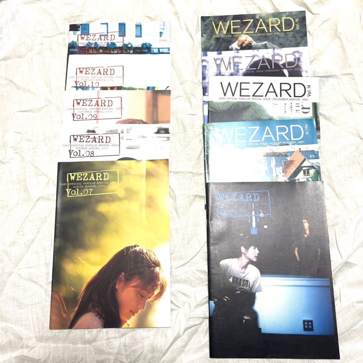 ZARD 坂井泉水 会報WEZARD 10冊 (Vol 7 ~ Vol 16)|Yahoo!フリマ(旧