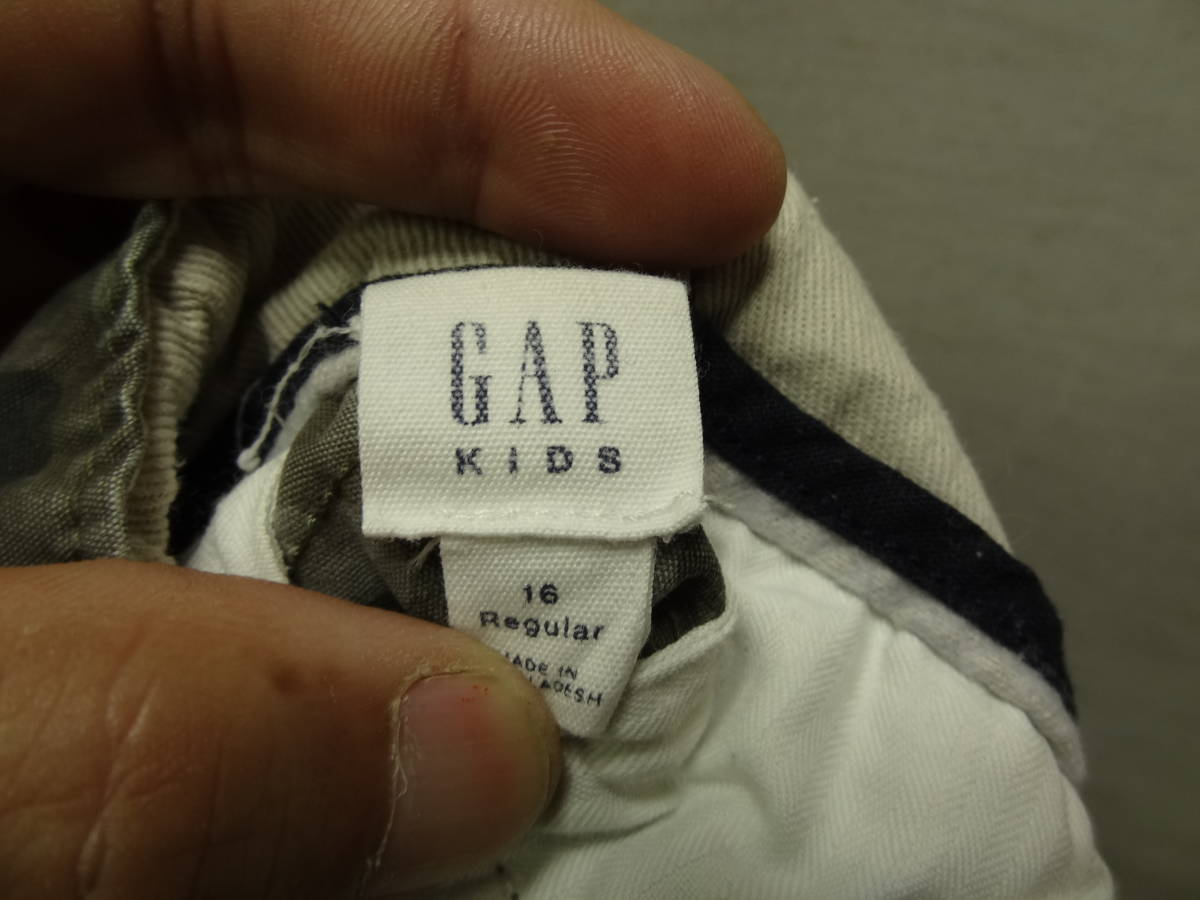 全国送料無料 ギャップ キッズ GAP KIDS 子供服キッズ男の子 ダックハンター迷彩柄 カーゴショートパンツ 160_画像2