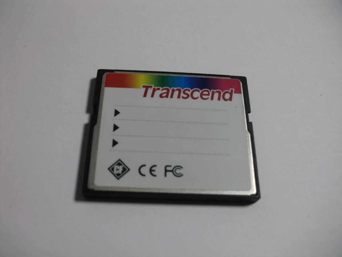 8GB　CFカード　Transcend　フォーマット済み メモリーカード　コンパクトフラッシュ_画像2