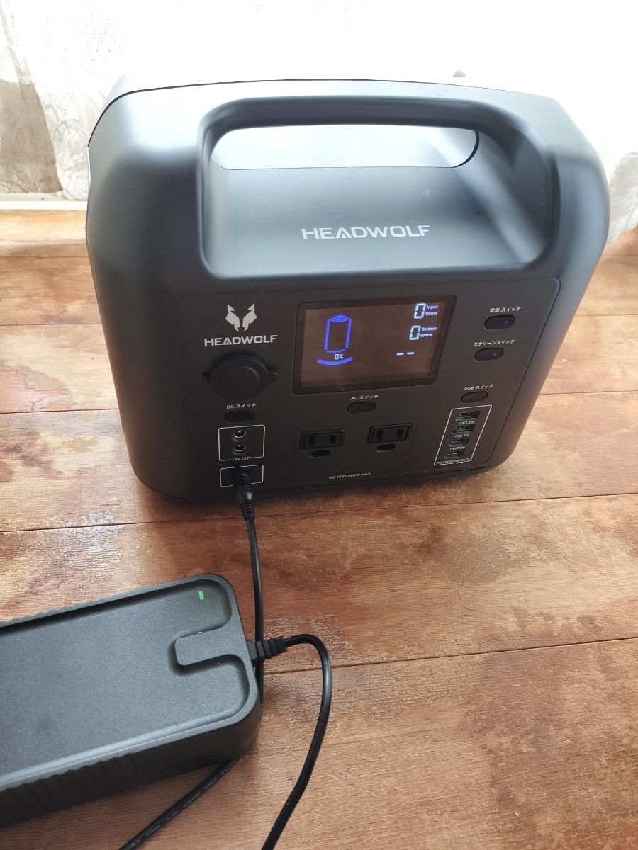 ポータブル電源 HEADWOLF D500 完全ジャンク|Yahoo!フリマ(旧 ポータブル電源 HEADWOLF D500 完全ジャンク|Yahoo!フリマ(旧