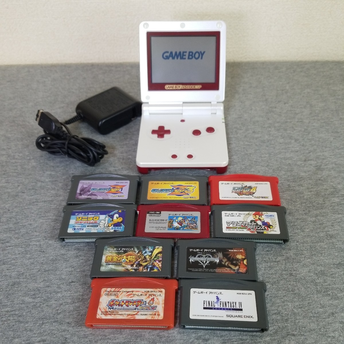 ゲームボーイアドバンスSP GAME BOY ADVANCE 任天堂 ファミコンカラー