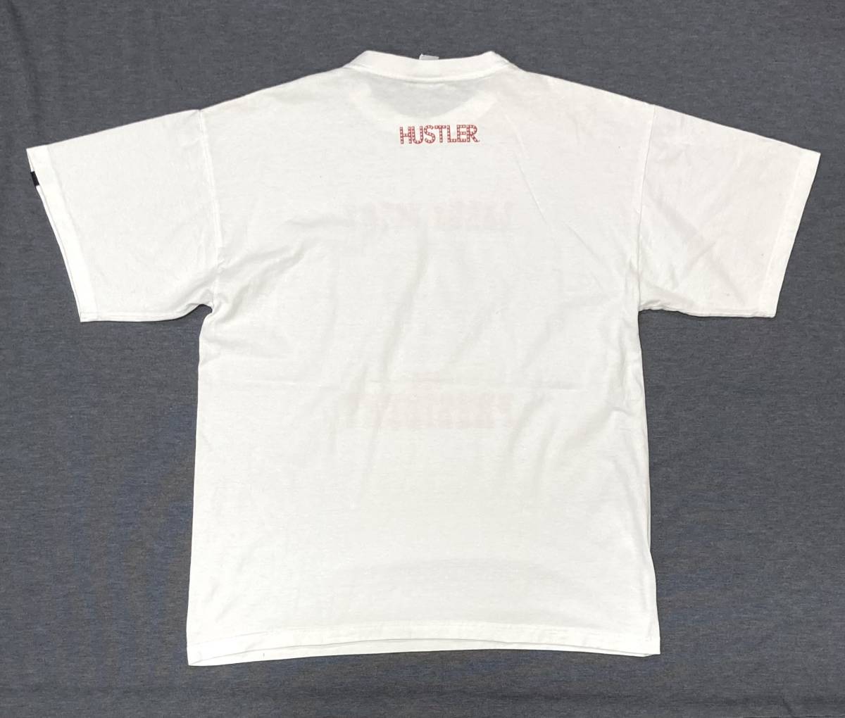 ビンテージ 90s〜00s USA製 LARRY FLYNT HUSTLER Tシャツ XL ラリーフリント フォト 映画_画像2