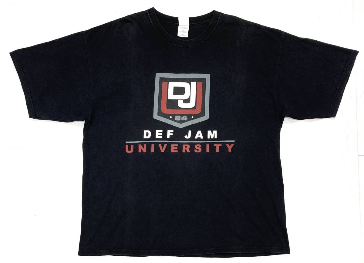 希少 90〜00s初期 DEF JAM I AM HIPHOP Tシャツ 黒 XXL ビンテージ デフジャム_画像1