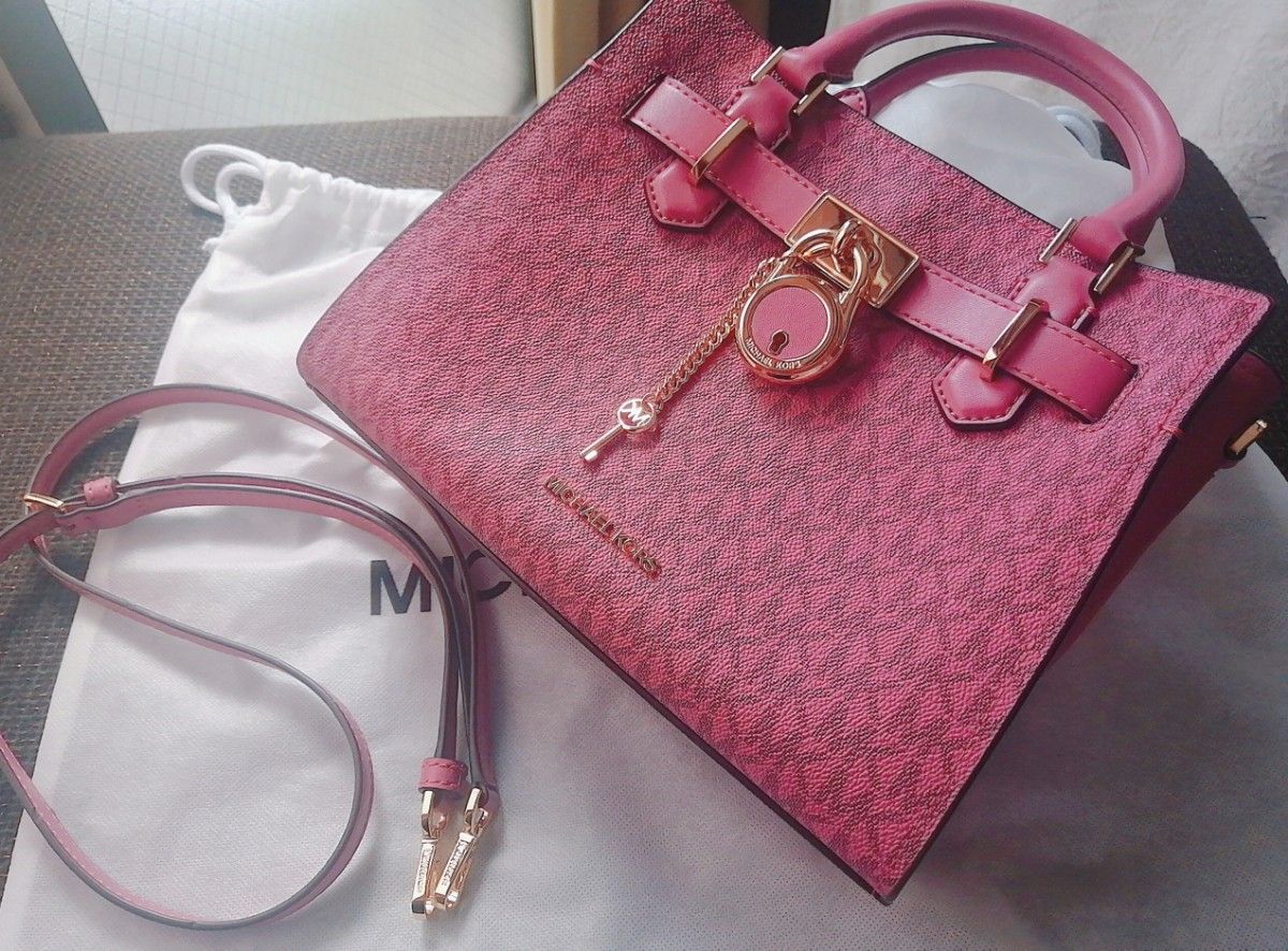 MICHAEL KORS マイケルコース サンチェル スモールMKシグネチャー