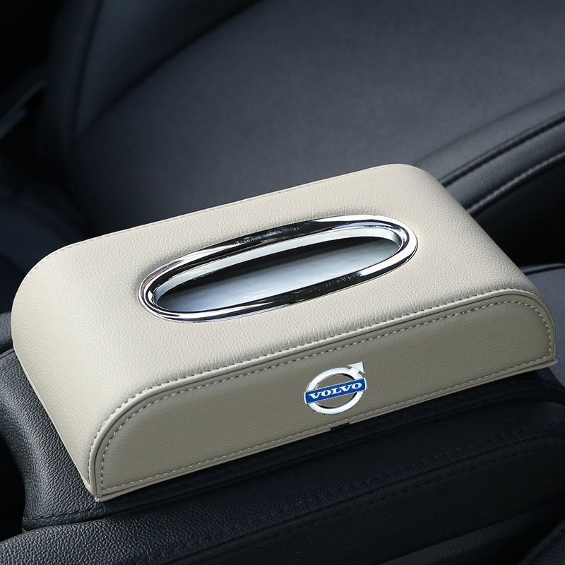 ボルボ VOLVO 車用ティッシュボックス 高級ティッシュケース 車内収納ケース 磁石開閉 カバー ロゴ入り 防水 ☆ベージュ(車内収納、ケース)|売買されたオークション情報、ヤフオク! の商品情報をアーカイブ公開 ボルボ ティッシュケース