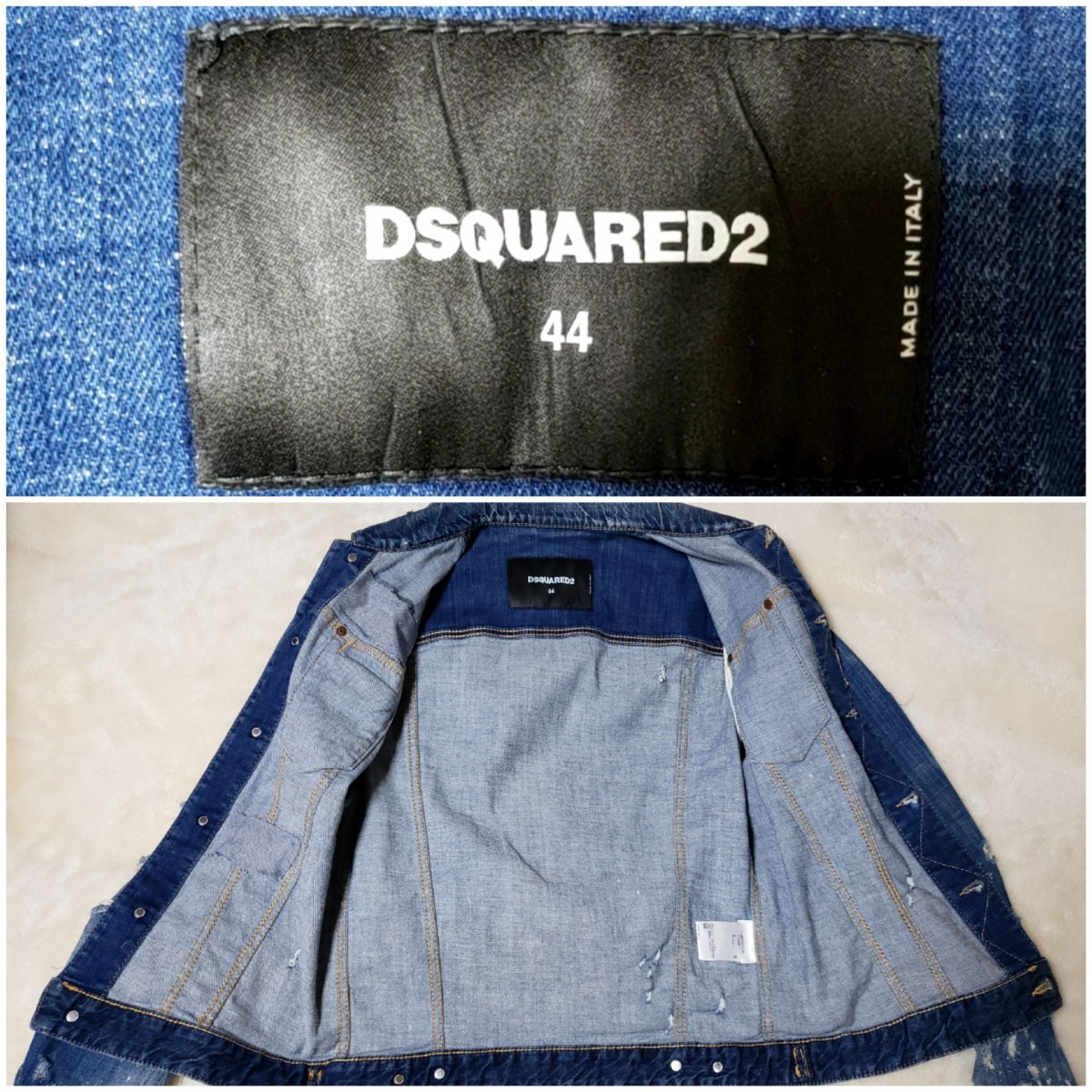 ディースクエアード DSQUARED2 クラッシュデストロイ加工デニム