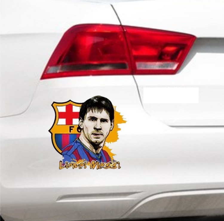 リオネル・メッシ　メッシ　Messi　車用　自動車用　傷隠し　サッカー選手　ステッカー1枚_画像2