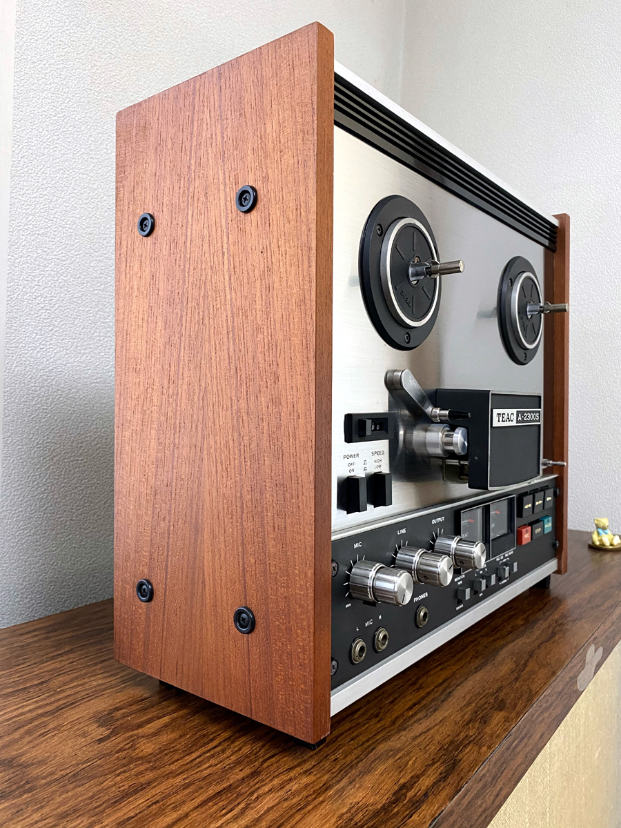 TEAC A-2300S 4Tr2Ch オープンリールデッキ フルレストア済 極上 TEAC A-2300S 4Tr2Ch オープンリールデッキ フルレストア済 極上