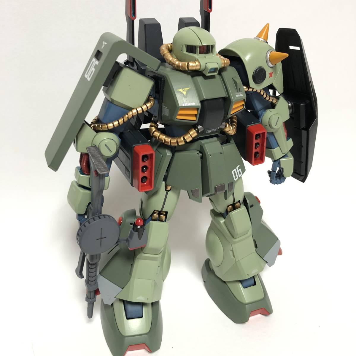 MG ハイザック　塗装完成品　ガンプラ　機動戦士ガンダム_画像1