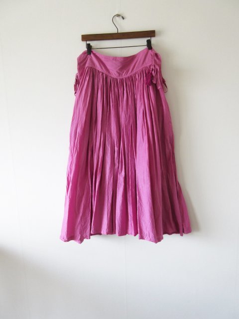 美品 【定価8万】 Tabrik / タブリク gathered skirt botanical dye