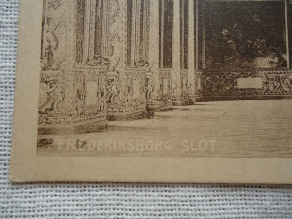 【絵葉書1枚】 Riddersalen Frederiksborg Slot /Peter Alstrups /フレデリクスボー城 大ホール /デンマーク ヴィンテージ 街建築 /48-1_画像10