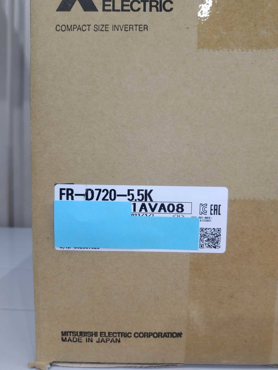 2023年製新品 FR-D720-5.5K 】5.5kw 三菱インバータ 三菱インバーター