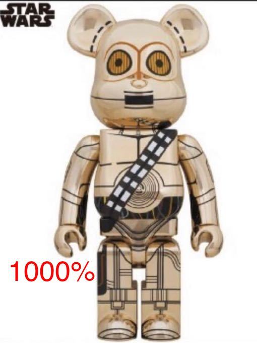 【新品未開封】BE@RBRICK C-3PO (The Rise of Skywalker Ver.) 1000％ ベアブリック STAR WARS スターウォーズ ゴールド GOLD_画像1