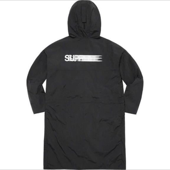 新品未使用】L 23ss Supreme Motion Logo Lightweight Parka Black
