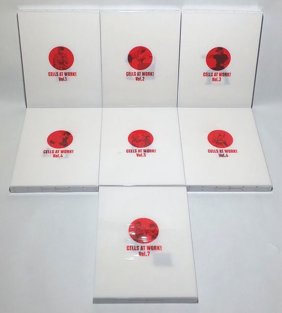 わずかなスレ有り良品♪ はたらく細胞 7巻セット DVD | beltone.sg