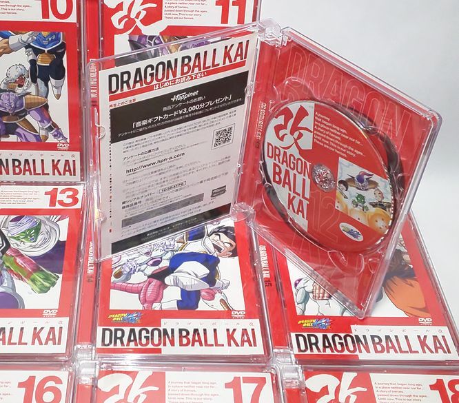 ⑱巻ケースヒビ有♪　ドラゴンボール改　18巻セット　DVD　サイヤ人・フリーザ編_画像6