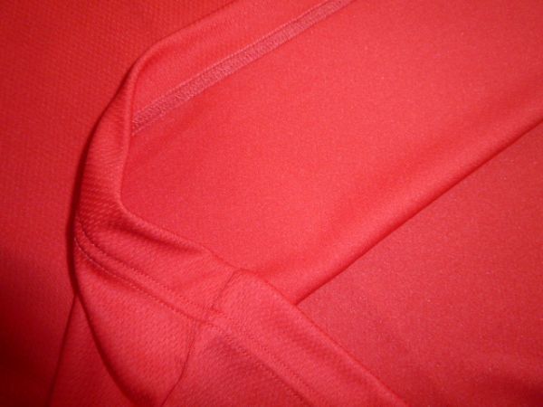 S 赤)デサント DMC5301 Tシャツ 丸首 半袖 吸汗速乾 DRY CPMPO 柔らか 薄手軽量 無地 シンプル 日本製 DESCENTE★新品 送料込