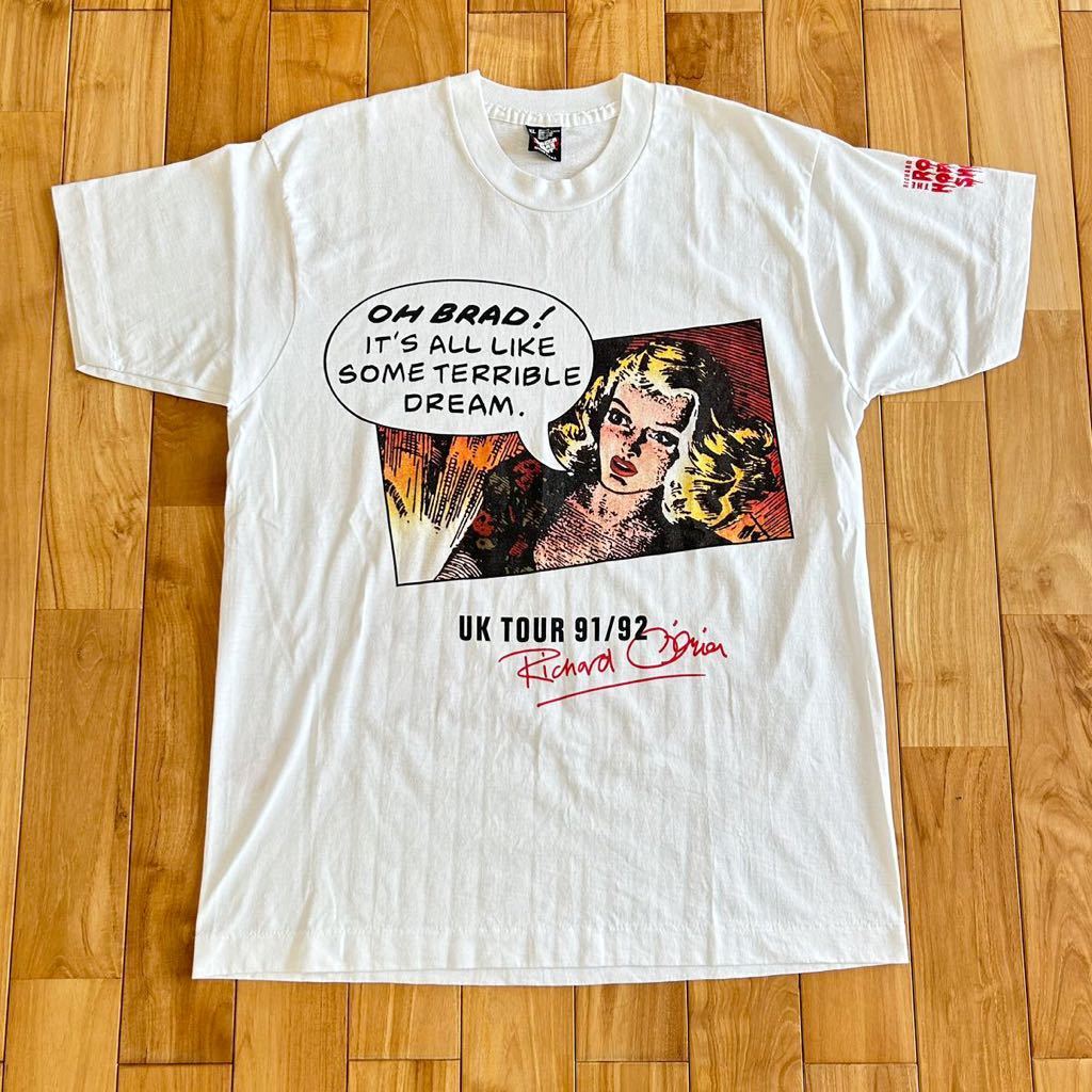 ビンテージ　ロッキーホラーショー　Tシャツ　リチャード・オブライエン　90s tour スクリーンスターズ　XLサイズ_画像1