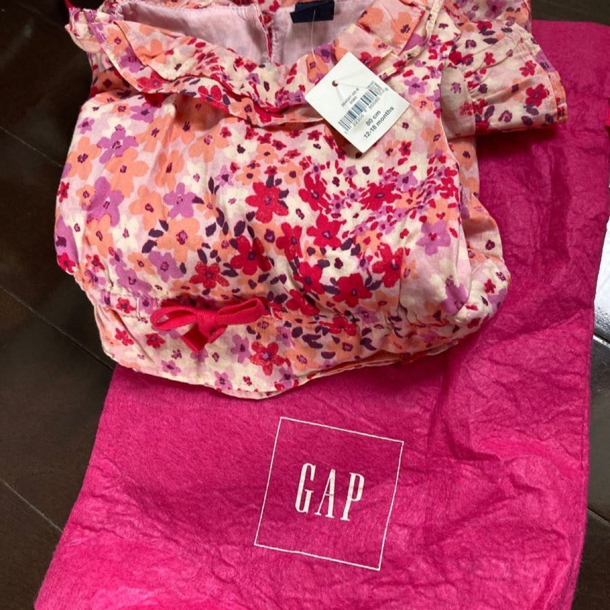 再値下げ GAP ハート ワンピース 90cm ギャップ