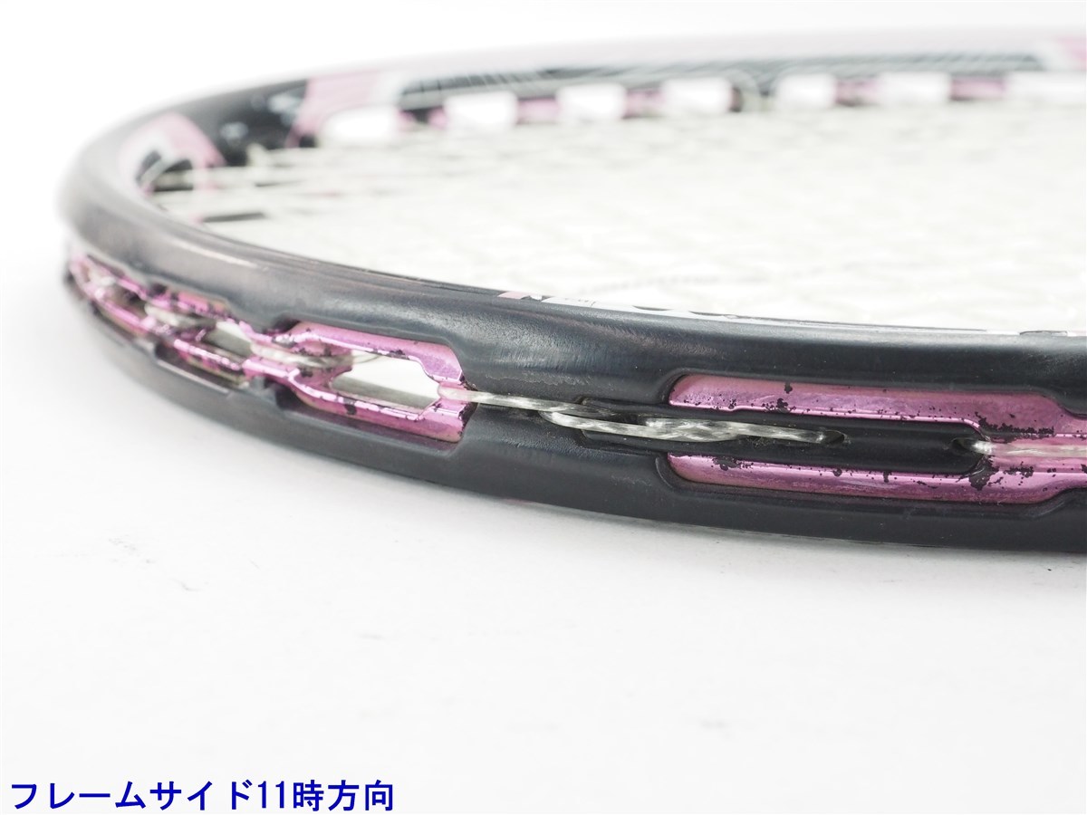 中古 テニスラケット プリンス イーエックスオースリー ピンク 105 2011年モデル (G1)PRINCE EXO3 PINK 105 2011_画像6